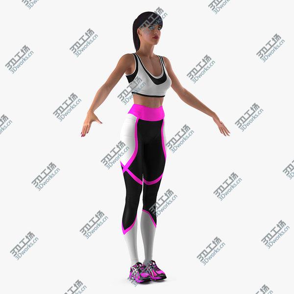 images/goods_img/20210312/3D Woman in Sportswear T-Pose/1.jpg